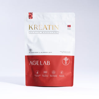 Kreatin kosttilskudd i Norge. Kjøp kreatin pulver hos AgeLab.no av høyeste mulig kvalitet.  Creatine supplement